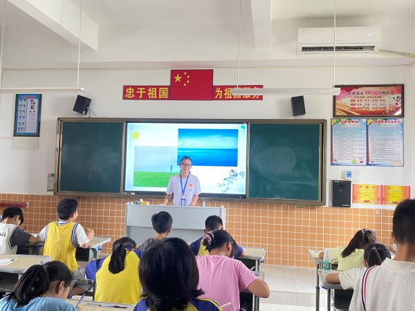 厚植愛國主義情懷，增強國防安全意識 ——嶺南師范學(xué)院“山河承宇”社會實踐隊開展國防安全教育課程