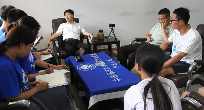 中國海洋大學海之帆公益支教團走進河南厚坡鎮，講好藍色故事，助力海洋強國