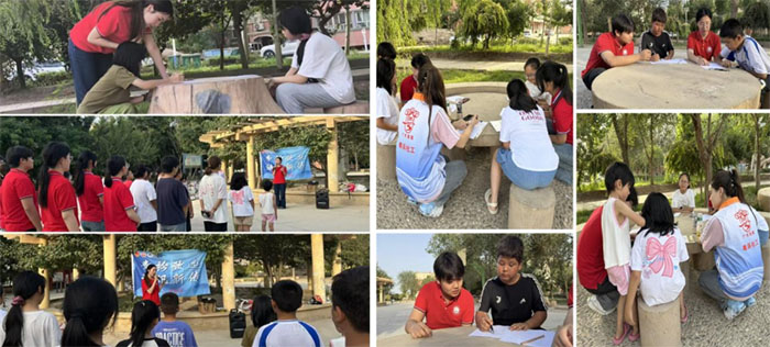 寓教于樂護“未”來，“法”潤童心助成長  ——新疆政法學(xué)院“青衿致遠，法訊新傳”基層服務(wù)實踐團聯(lián)合廣東援疆粵兵社工深入社區(qū)開展特色普法活動