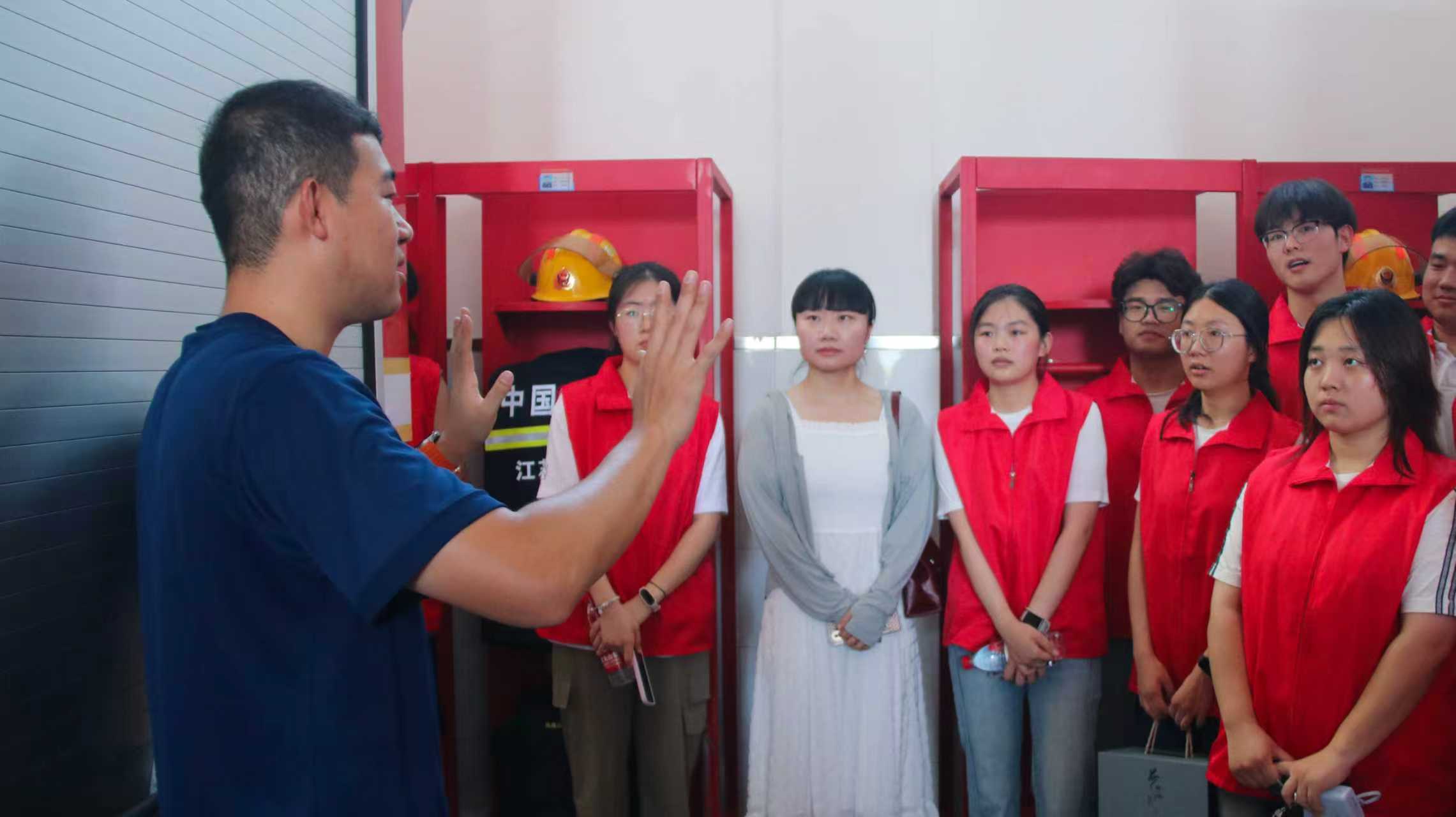 暑期三下鄉|中國礦業大學徐海學院：青春聚力擔使命，科技賦能助消防