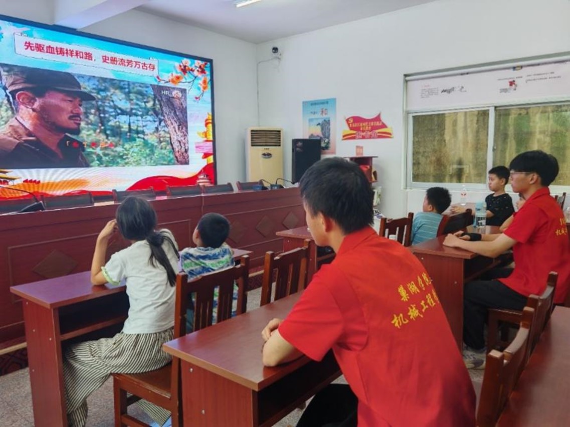 巢湖學院學子三下鄉：紅色文化進社區，理論宣講傳精神