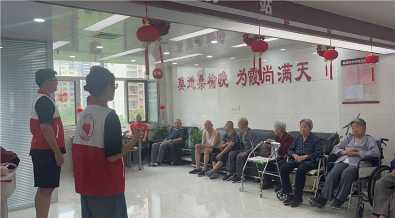 敬老志愿行，你我送溫暖