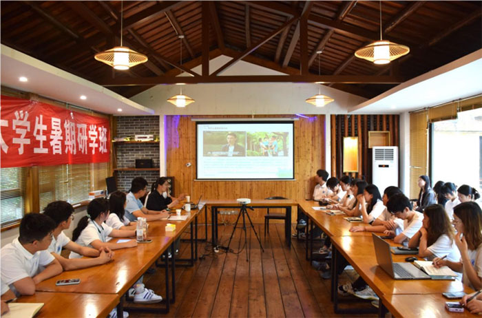 重慶理工大學2024年“士繼先鋒”研學班赴四川蒲江鐵牛村開展研學實踐