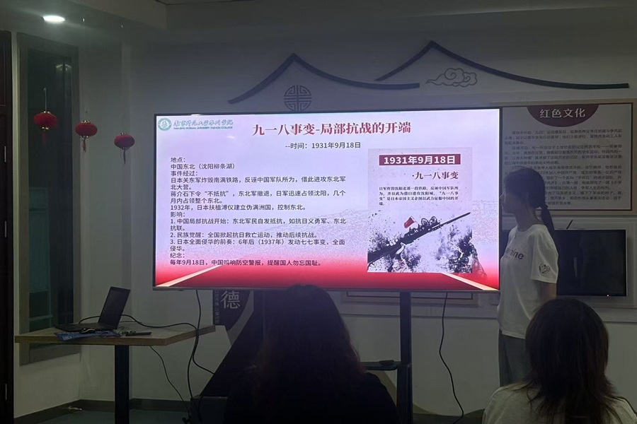 江蘇學(xué)子三下鄉(xiāng)：講抗戰(zhàn)故事，礪青春之志