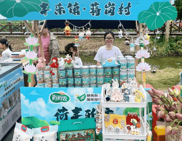 荷香四溢時，青春助農(nóng)忙 ——合肥大學(xué)城市建設(shè)與交通學(xué)院“三下鄉(xiāng)”助力肥西豐樂荷花節(jié)