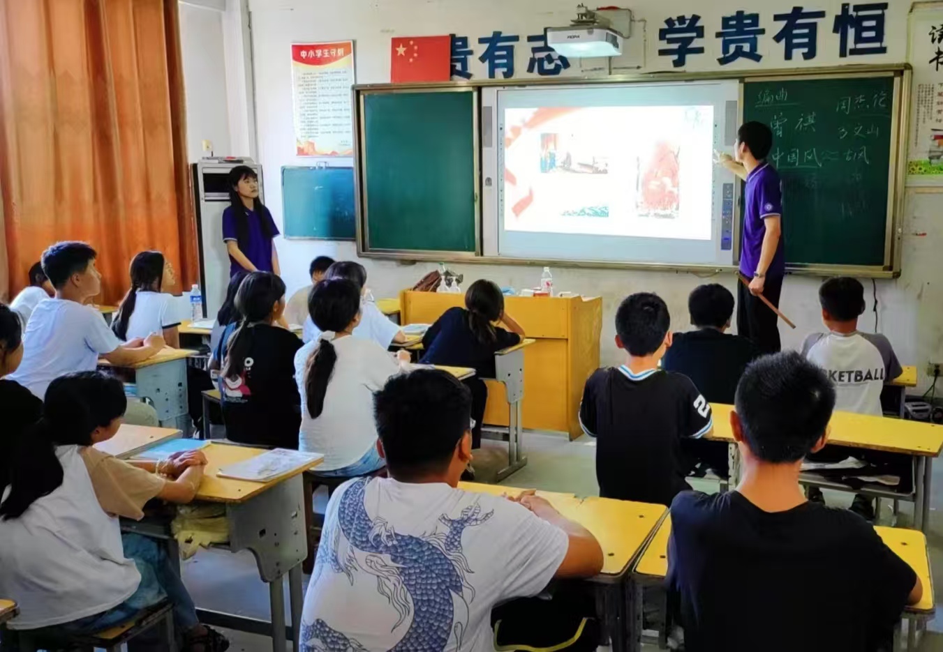 廣陵學子用行動守護蘭考縣的星星，愛與成長的雙向奔赴