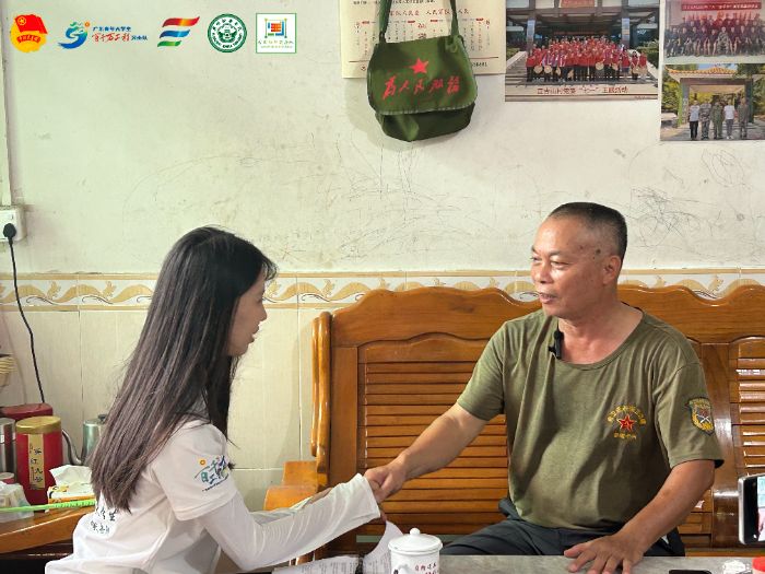 走進江古山村，聆聽老兵故事