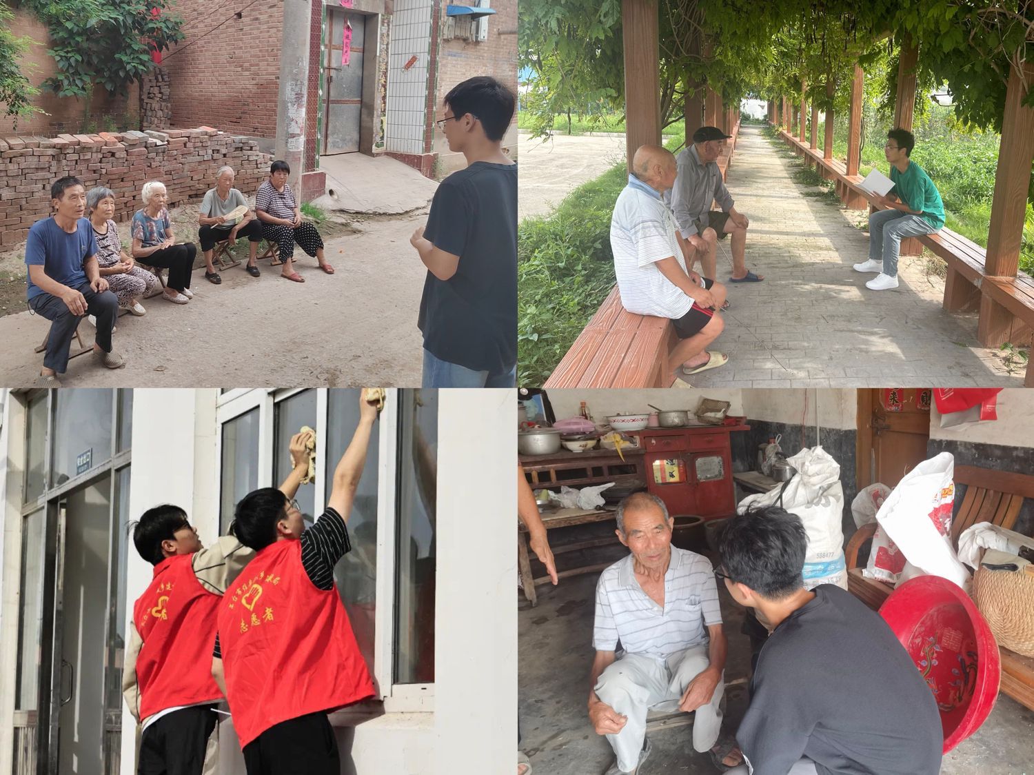南京工程學(xué)院學(xué)子三下鄉(xiāng)：志愿心行護(hù)銀齡，情暖桑榆福滿(mǎn)庭