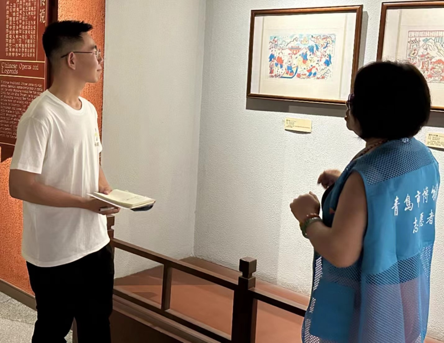木版年畫古藝探尋，當代傳承實踐出新 ——山東財經大學“承古探美”青島分隊調研宣講紀實